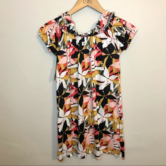 Billabong Girl Coastal Love Floral Summer Dress NWT Size Large - Picture 4 of 7